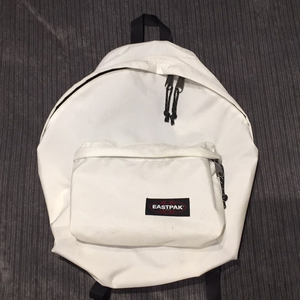 Eastpak padded Pak’r white large backpack good